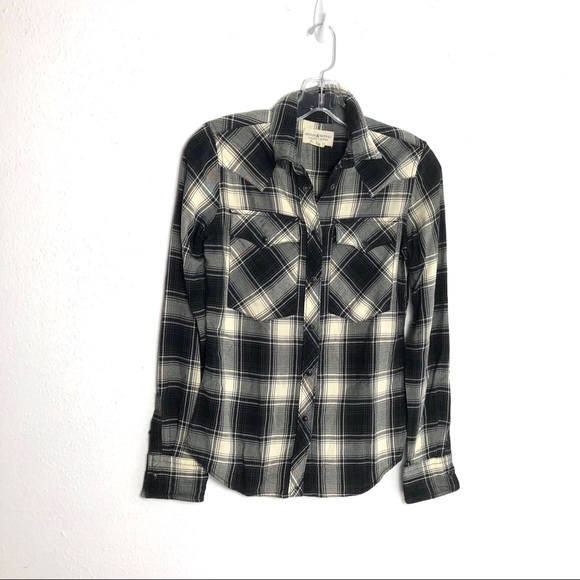 Denim & Supply Ralph Lauren Tops - Denim & Supply Ralph Lauren Snap Plaid Shirt XS